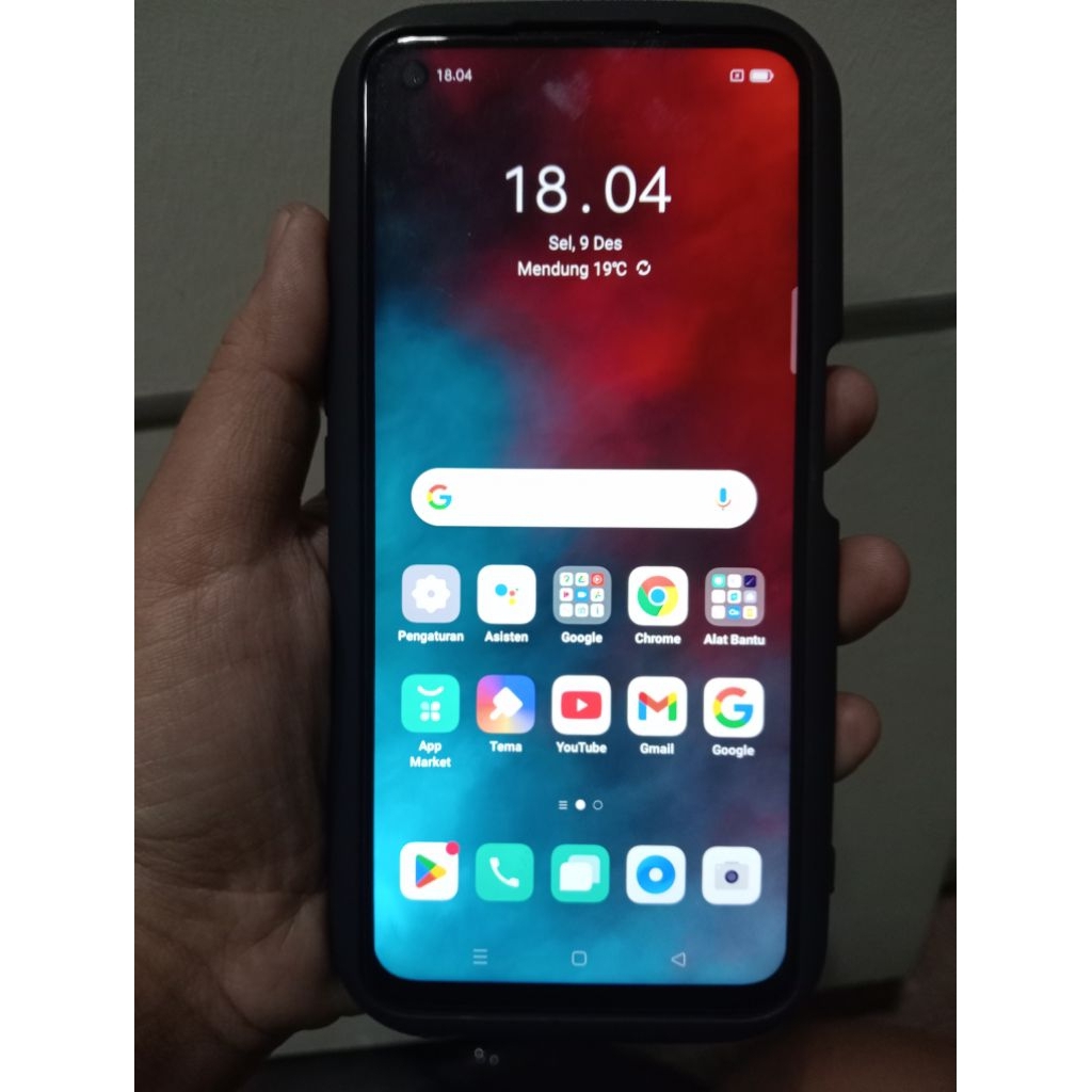 OPPO A92 RAM 8/128 GB ORI NORMAL POLL + CHARGER FISIK MASIH BAGUS