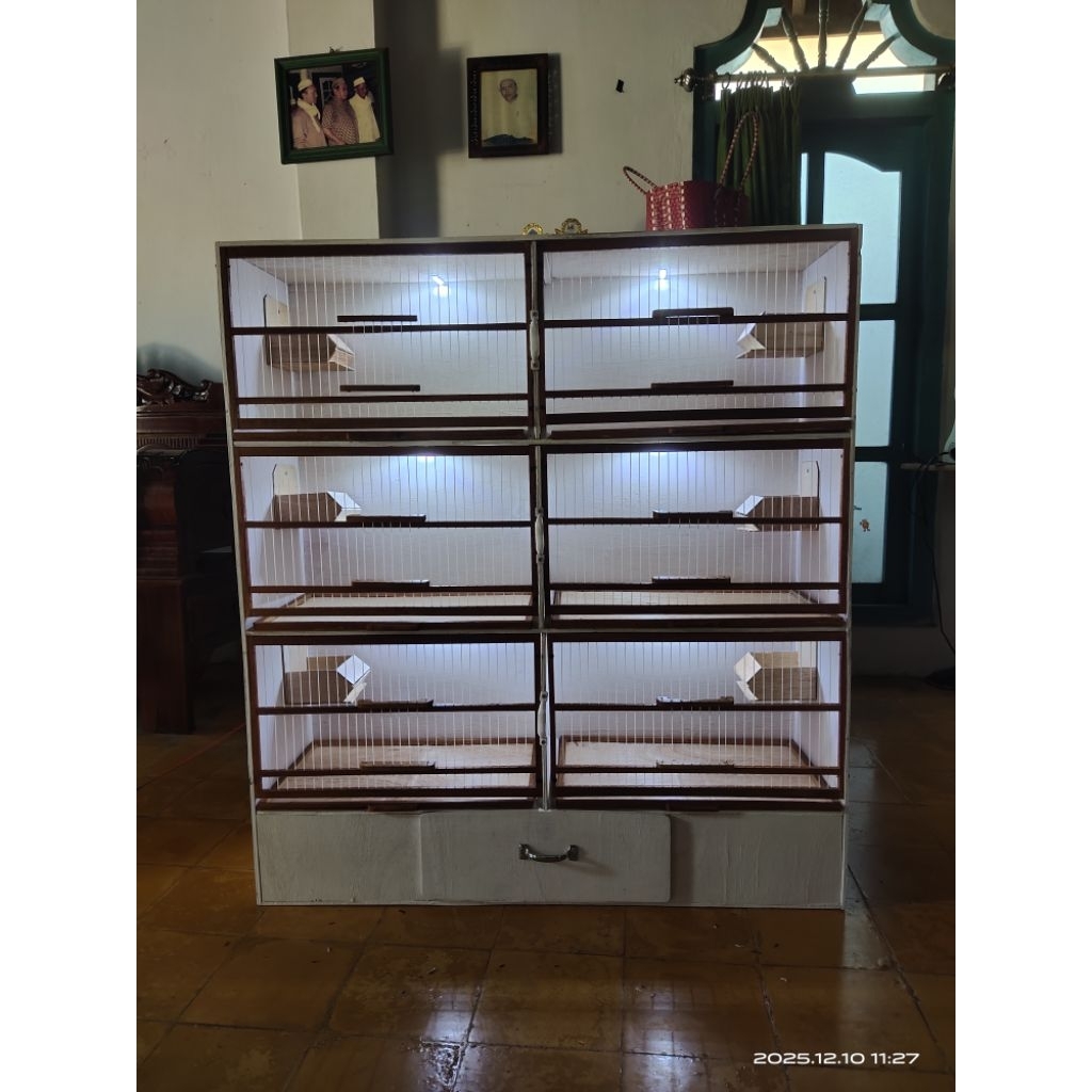 Box Ternak Kenari / Kandang ternak kenari