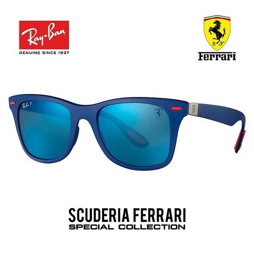 KACAMATA RayBan Liteforce Ferrari Ferrari RB 4195 52 Polarized Original