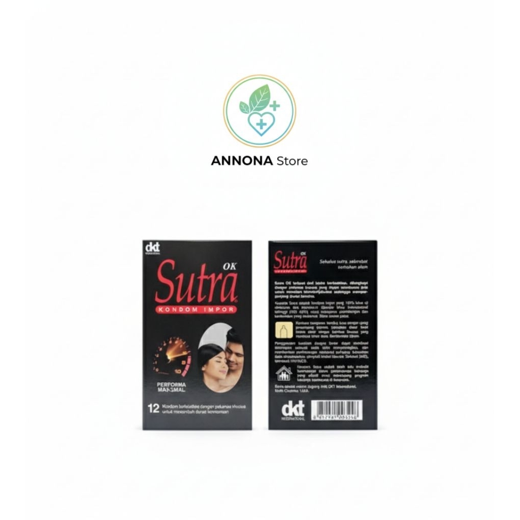Kondom Sutra OK / Kondom Sutra Hitam Isi 12