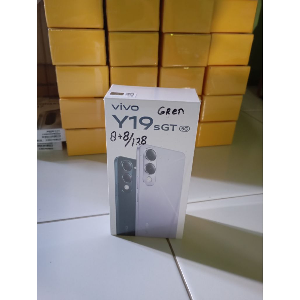 vivo y19s gt 5g ram 8/128 new bnib