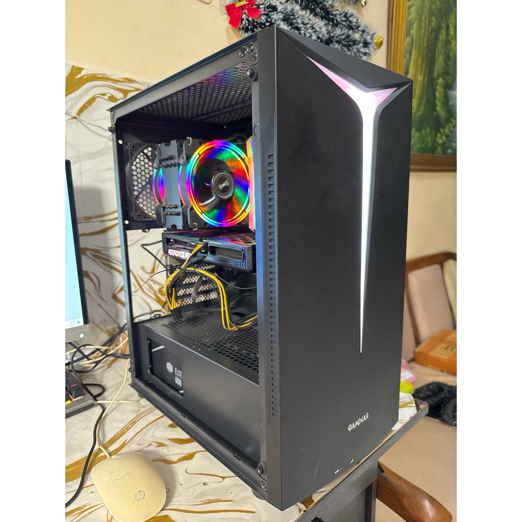 pc rakitan gaming core i5 11600k,ram 32gb,rtx3060 12gb,nvme 512gb