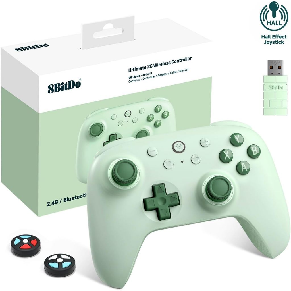 8Bitdo Ultimate C 2.4g Wireless Controller for Windows PC, Android, Steam Deck and Raspberry Pi, 25