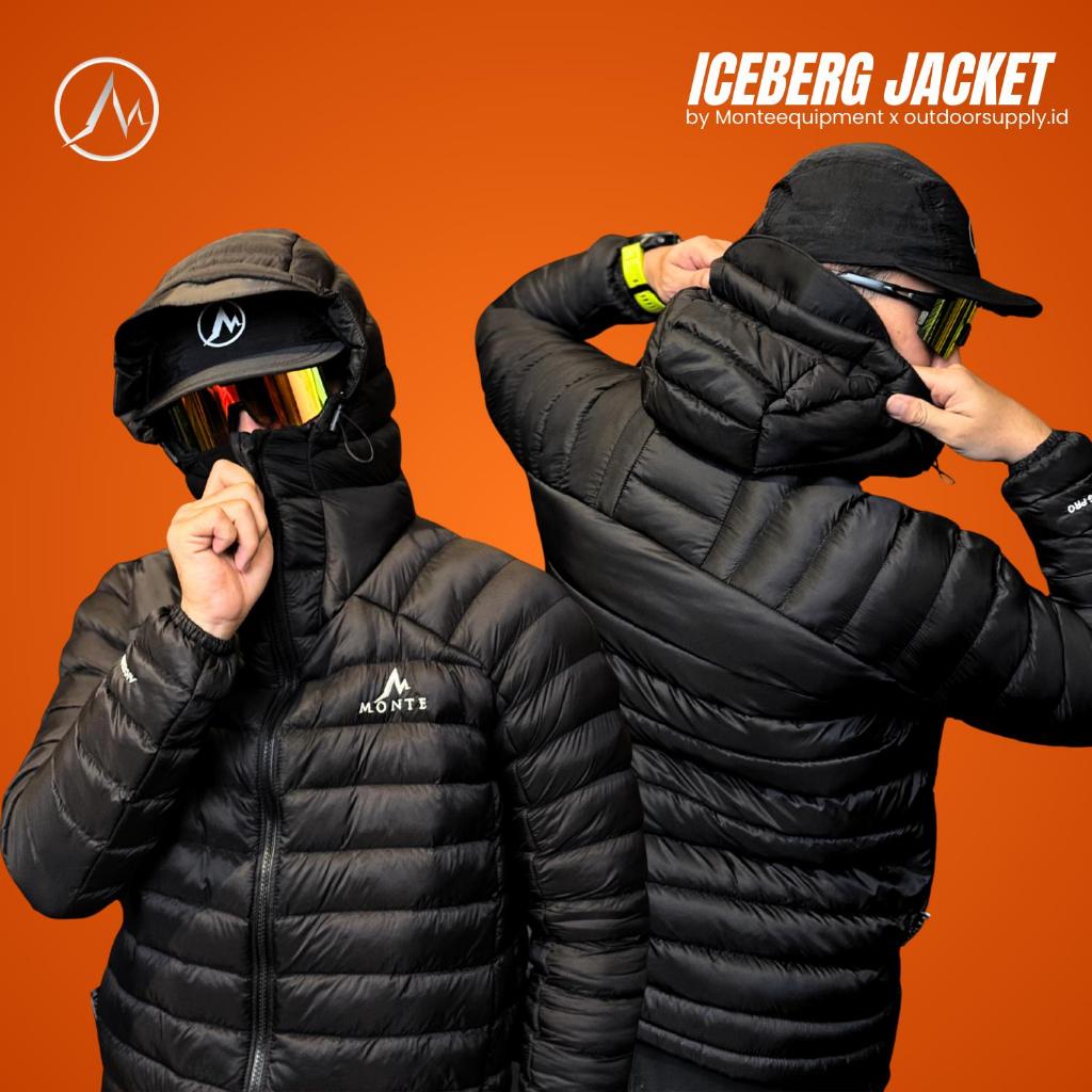 MONTE EQUPIMENT ICEBERG PUFFER JACKET - JACKET PUFFER MUSIM DINGIN JAKET GUNUNG  JAKET GELEMBUNG JAK