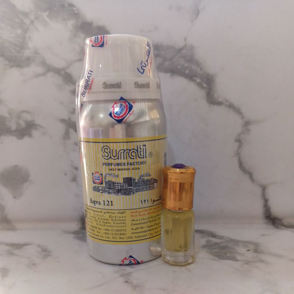 Parfum Roll On Aqva 121 Surrati 3ml 6ml 12ml