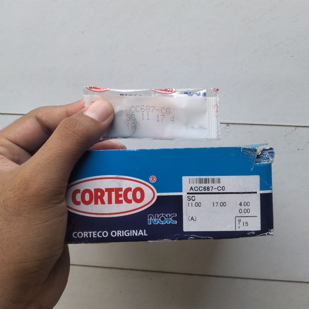 SEAL SIL BOSPOM SIL GAS SIL INDUSTRI MESIN BEGO SC 11 17 4 CORTECO JAPAN