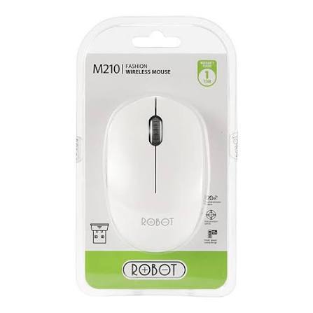Mouse Robot M210 Wireless White USB