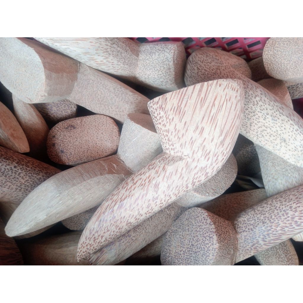 Ulekan kayu UKURAN SEDANG/Ulekan kayu glugu/Ulekan kayu/Ulekan kayu