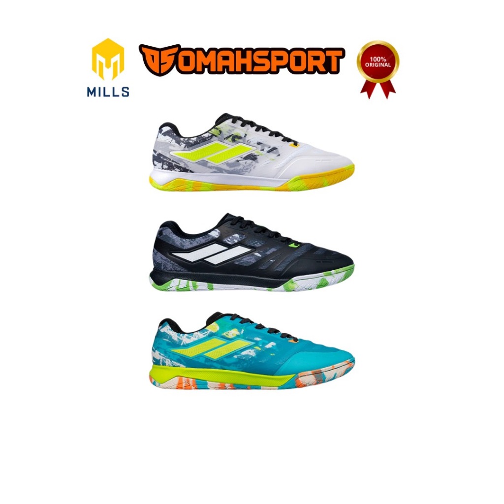 SEPATU FUTSAL MILLS VOLTASALA ALVEZ ORIGINAL 100%