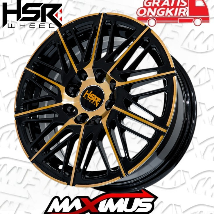 Velg for Super sale R14 Lebar 6 4X100 4x114,3  RBMF_BRZ OIL ET36,Avanza,Veloz,Kijang,Xenia,Futura,Ga