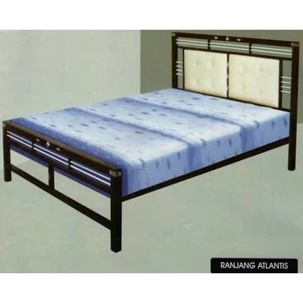 Ranjang Besi Minimalis Kokoh 180x200 Anti Karat