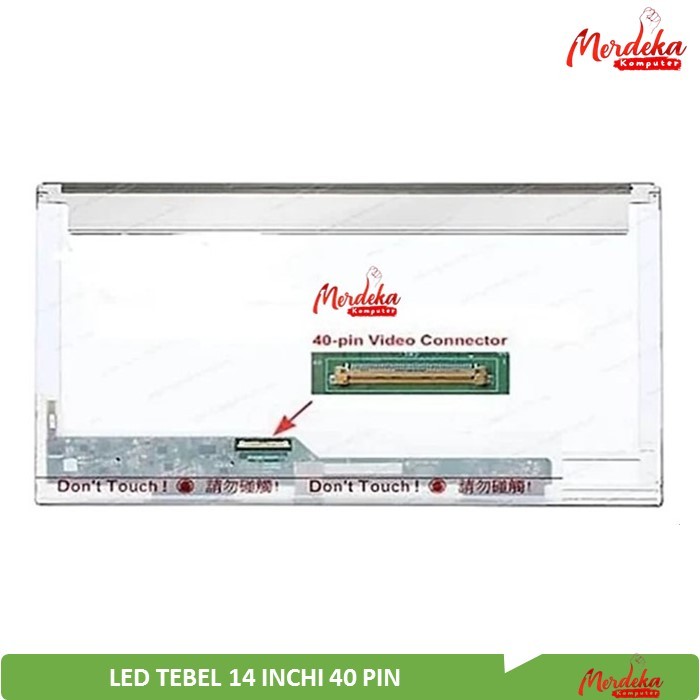 LED LCD 14 INCH TEBAL 40 PIN