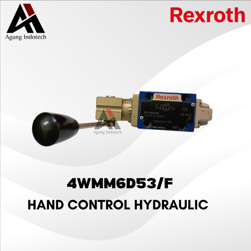 REXROTH 4WMM6D53/F HAND CONTROL HYDRAULIC