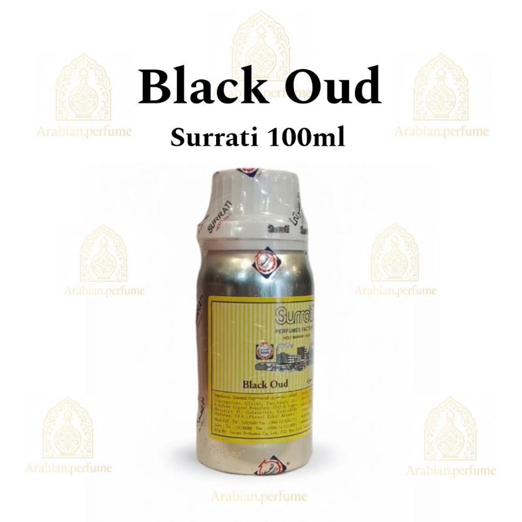 Bibit Parfum Surrati Black Oud 100ml Saudi Original