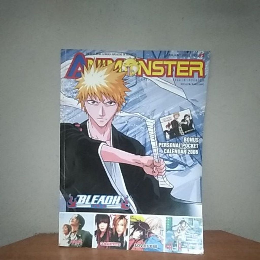Majalah Animonster edisi Bleach