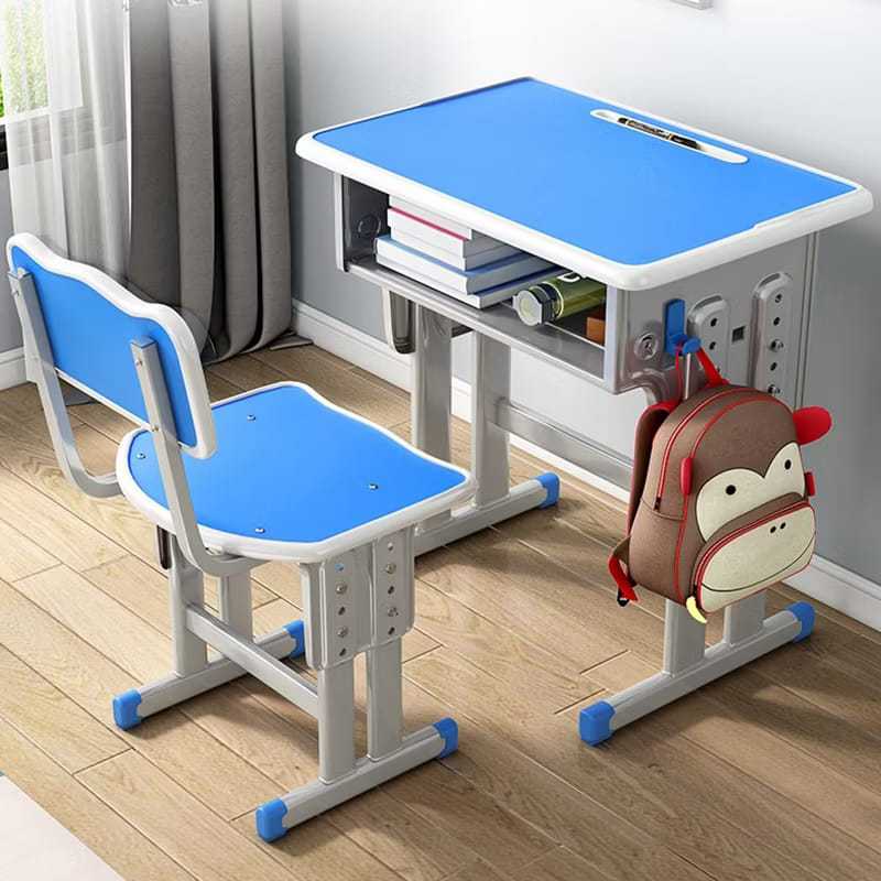 Meja Kursi Belajar Set Meja Kursi Meja Belajar Anak Adjustable Meja Belajar Anak SD Kursi