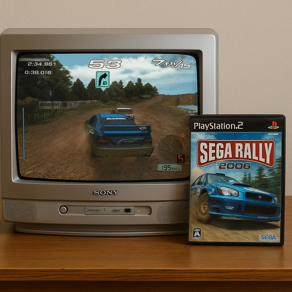 [ Game PS2 Playstation 2 ] Sega Rally 2006 ( Translation English Patched )