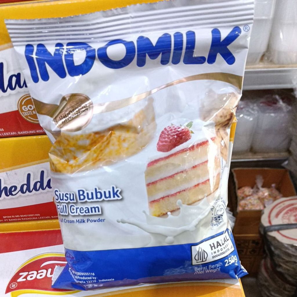 susu bubuk Indomilk kemasan 250g