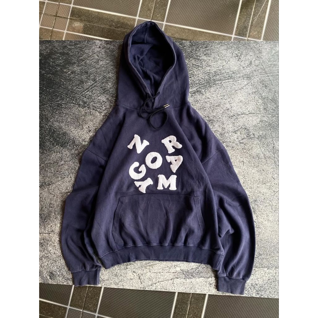 Hoodie Boxy Mento Authentic Navy