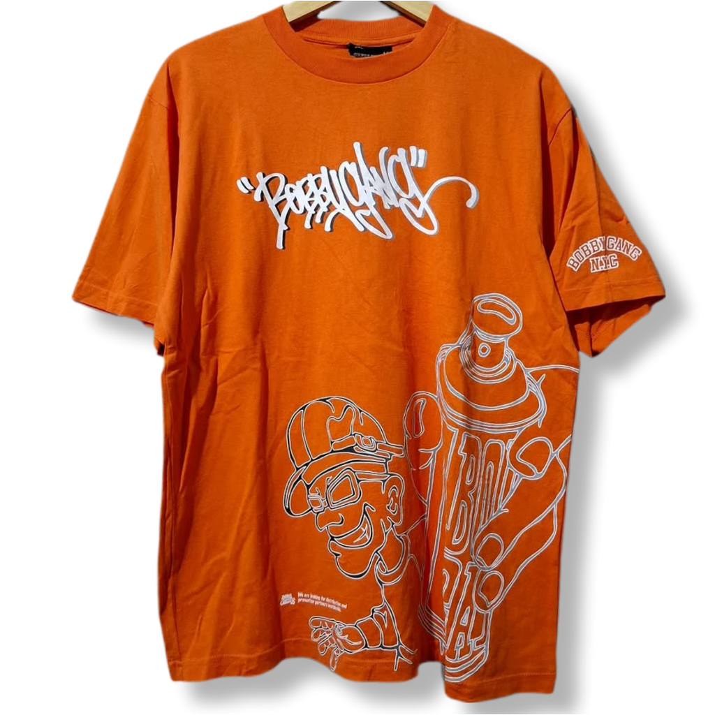 BOBBY GANG GRAFFITI T-SHIRT | KAOS | GS