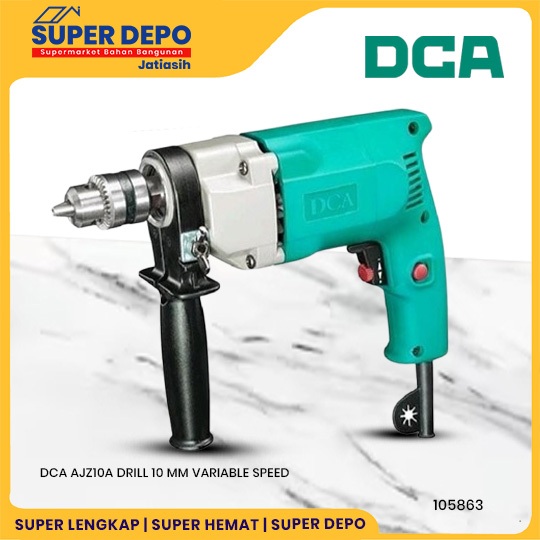 DCA AJZ10A DRILL 10 MM VARIABLE SPEED