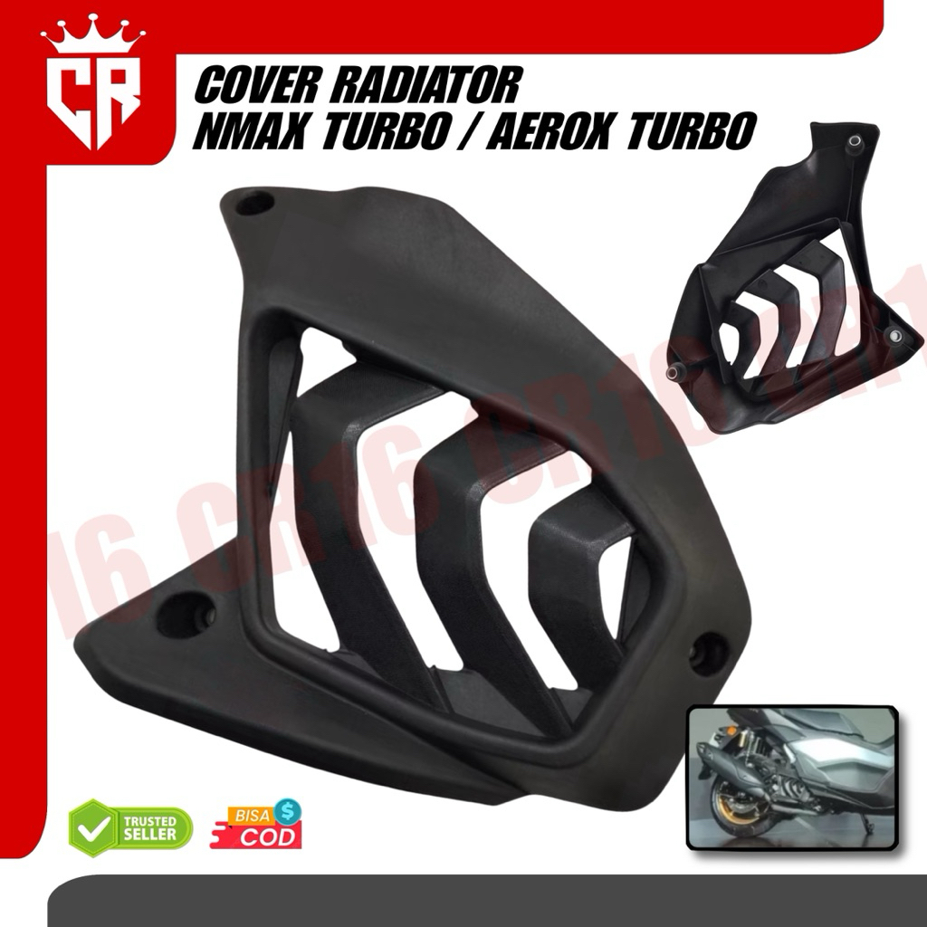 Cover Tutup Radiator Nmax Turbo Tech Aerox Alpha Pelindung Radiator Nmax 155 Turbo Tech Aerox Turbo 