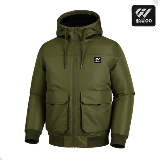 Hawoo Store Jaket Cougle Slimfit Casual Anorak  Jacket Parasut Kasual  Pria Wanita Army
