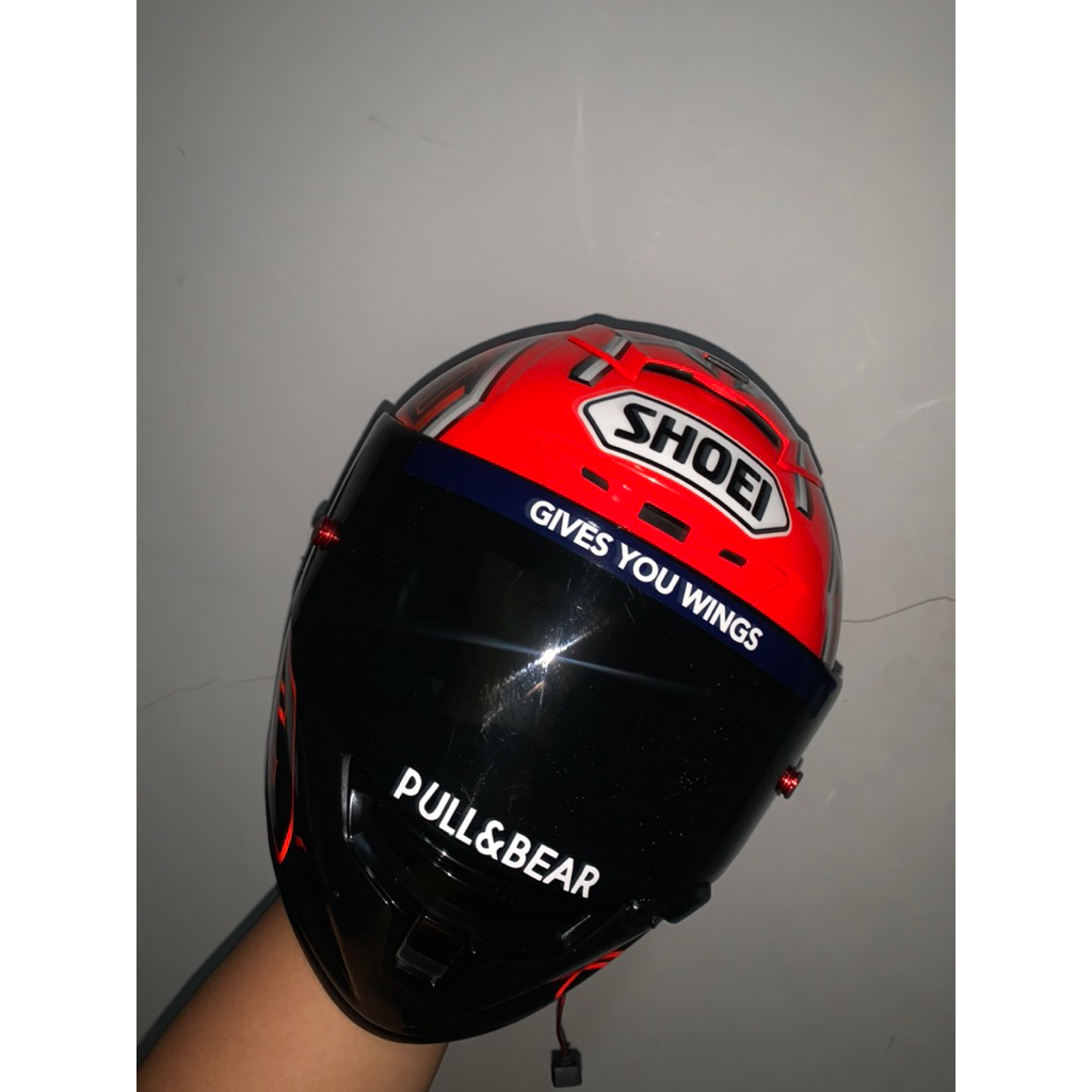Shoei X14 Marc Red Ant