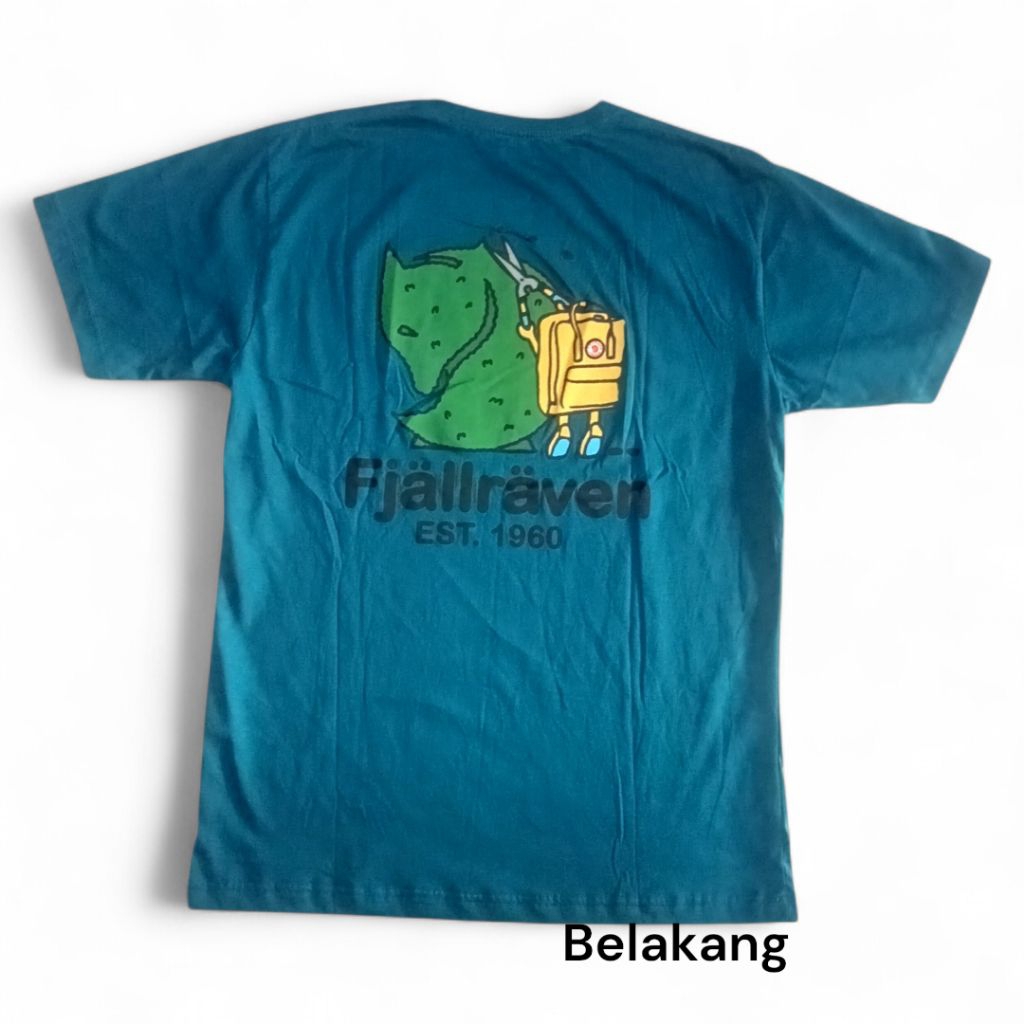 FJALLRAVEN T-SHIRT KANKEN LOGO KAOS FJALLRAVEN