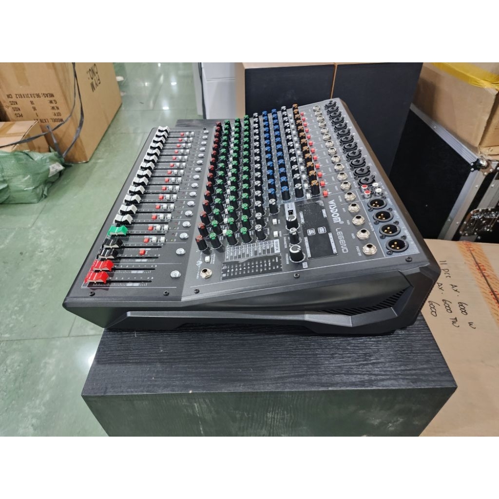 Mixer Audio Wisdom LEGEND 12 / LEGEND12 Channel With Efek 99 dsp