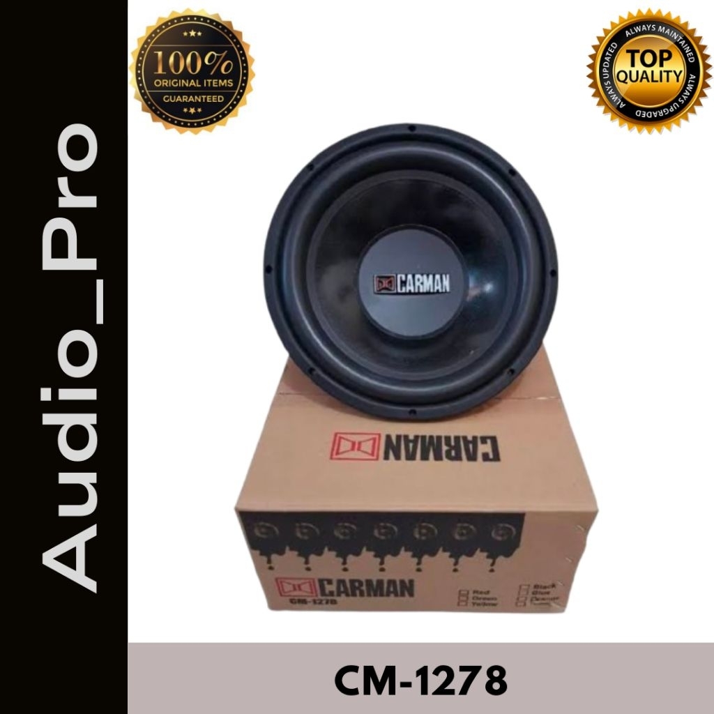 Subwoofer Carman CM-1278 Subwoofer 12 Inch Carman CM 1278