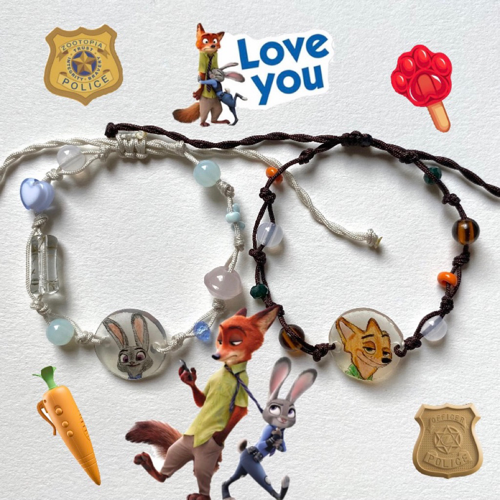 gelang couple zootopia