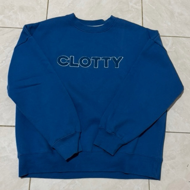 SWEATER / CN / SWEATSHIRT BIRU ELEKTRIK [PL]