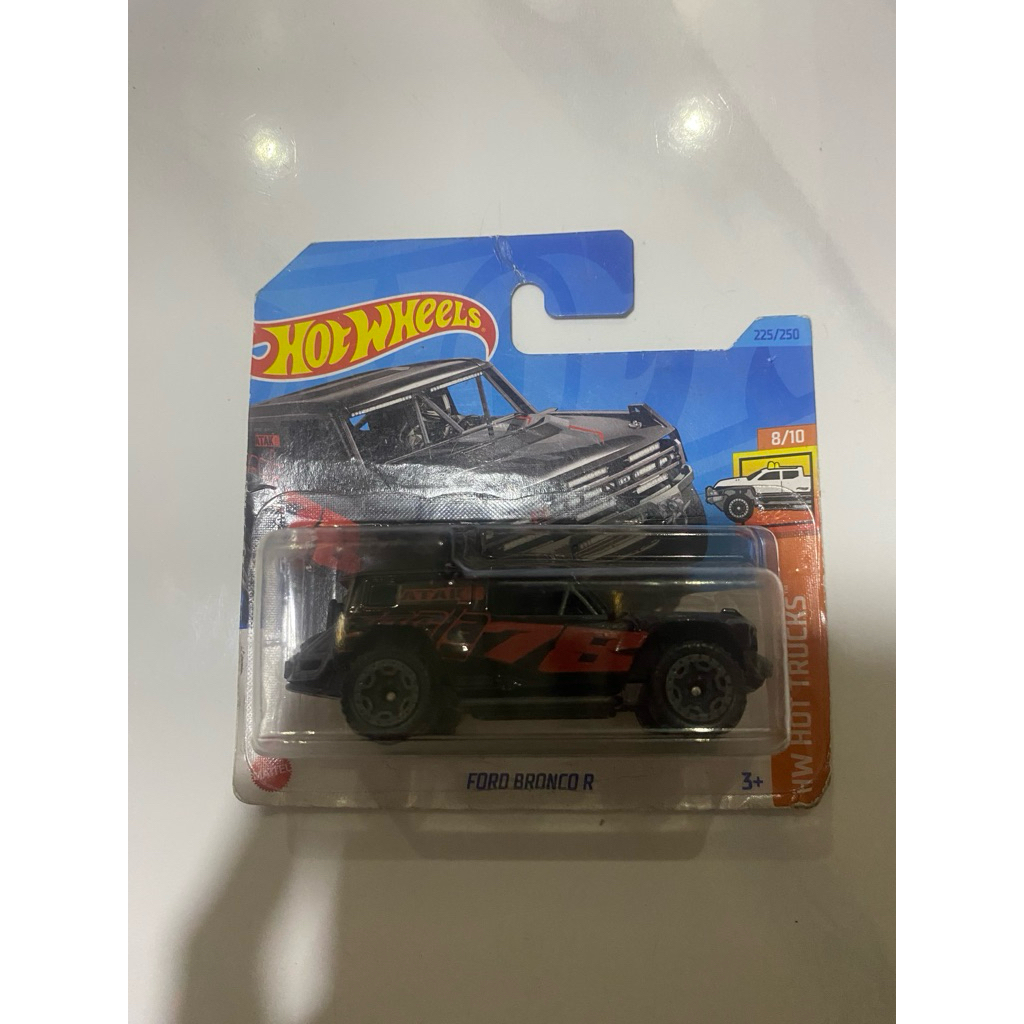 hot wheels ford bronco r short card