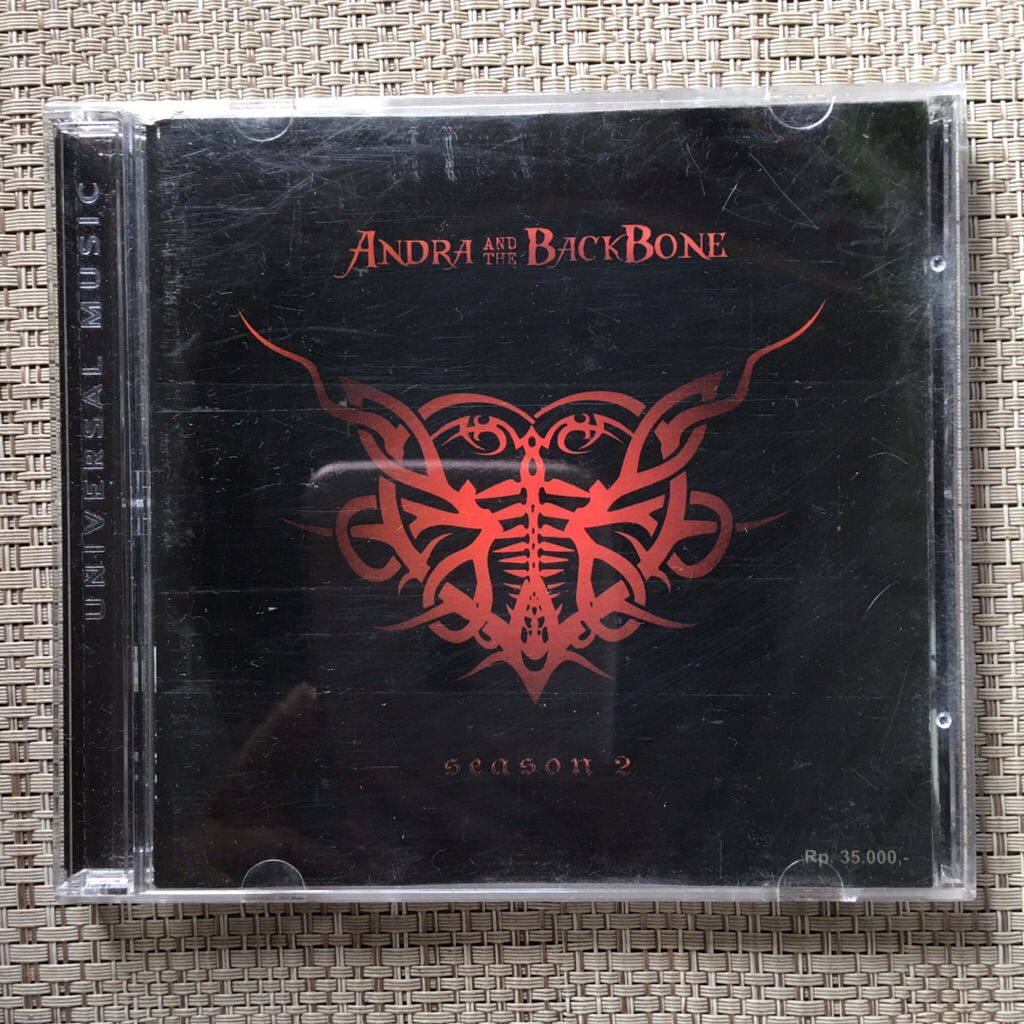 CD Andra And The BackBone - Season 2 SALE