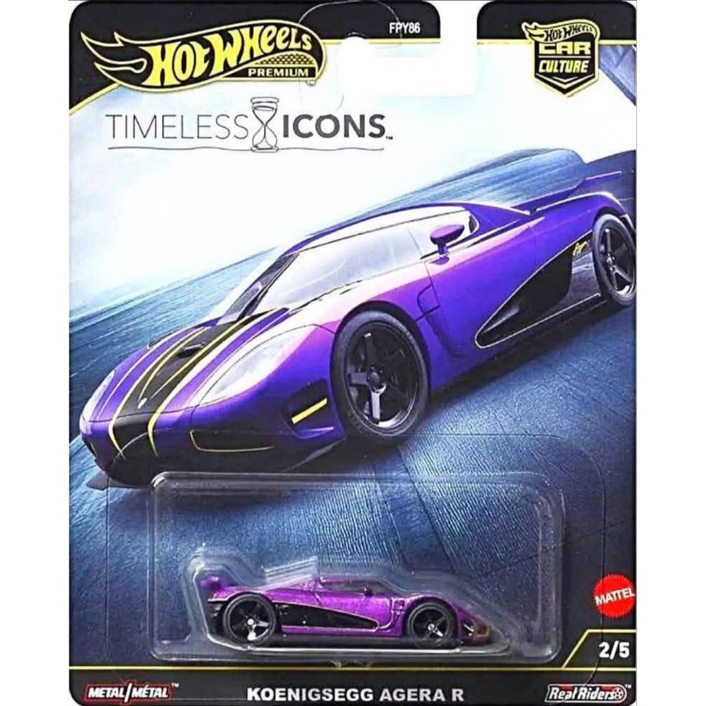 HOT WHEELS TIMELESS ICONS Koenigsegg Agera R Ungu