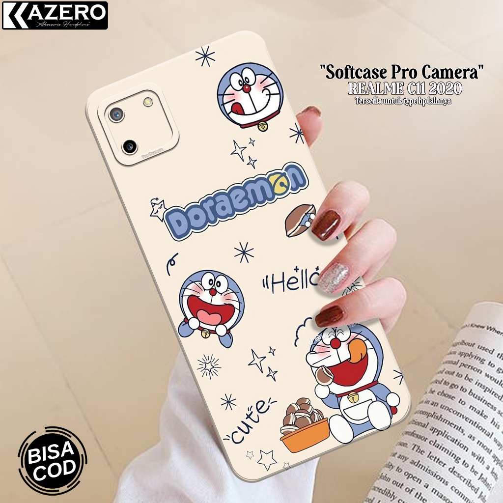Case REALME C11 2020 - Fashion Case Kartun - Softcase REALME C11 2020 - Silikon Pro Camera - Kesing 