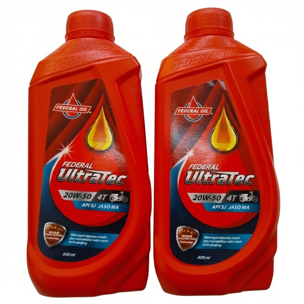 Oli Pelumas Federal Ultratec 800ml Federal Ultratec 0,8ml Ultratec 800ml