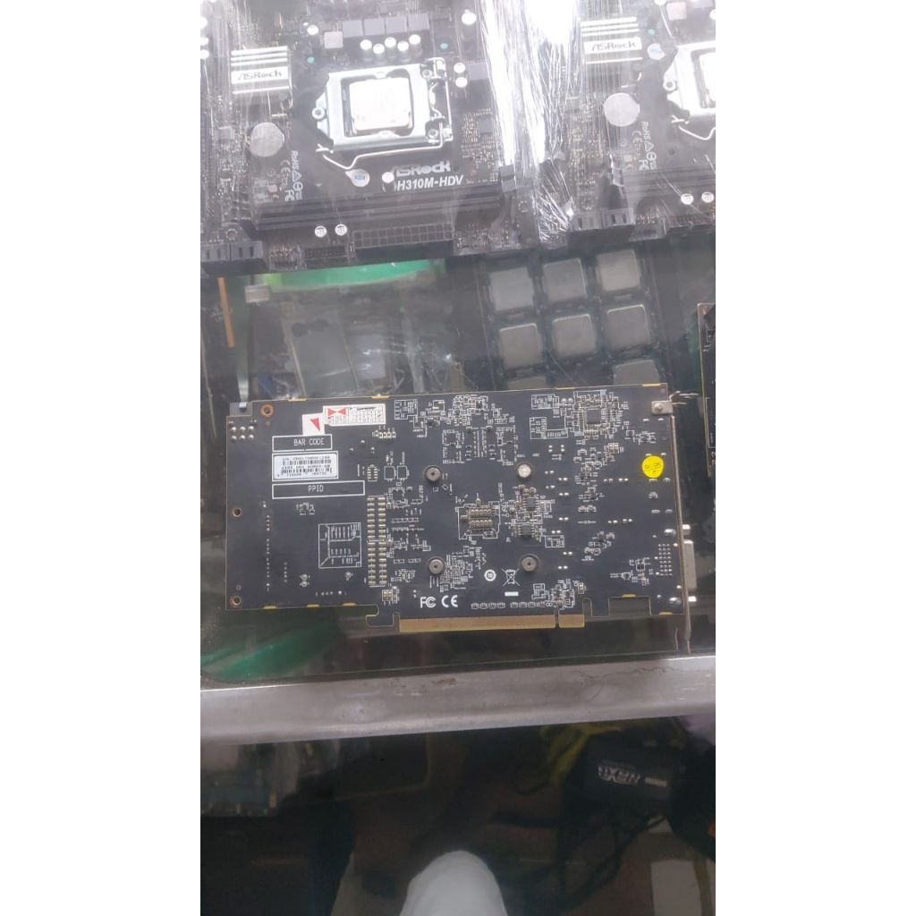 pesanan mobo H310 feat i3 8100, rx 560