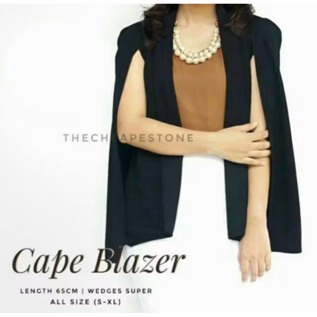 Cape blazer