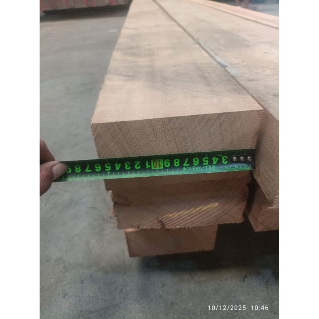 Balok Kayu Bengkirai Super Asli Kalimantan 8 x 15 x 500 cm