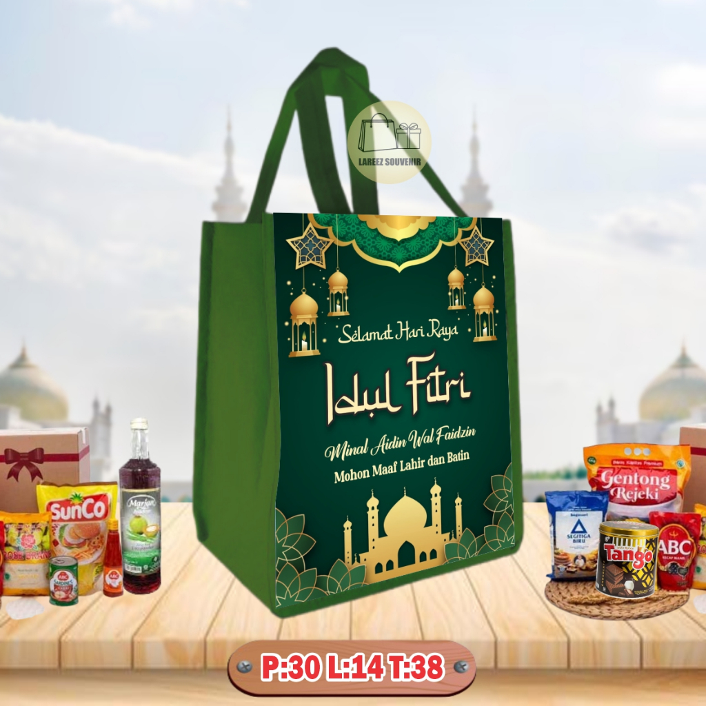 Tas Parcel Lebaran Idul Fitri SIAP KIRIM/Tas Lebaran /TAS BINGKISAN IDUL FITRI/IDUL FITRI/LEBARAN/TA