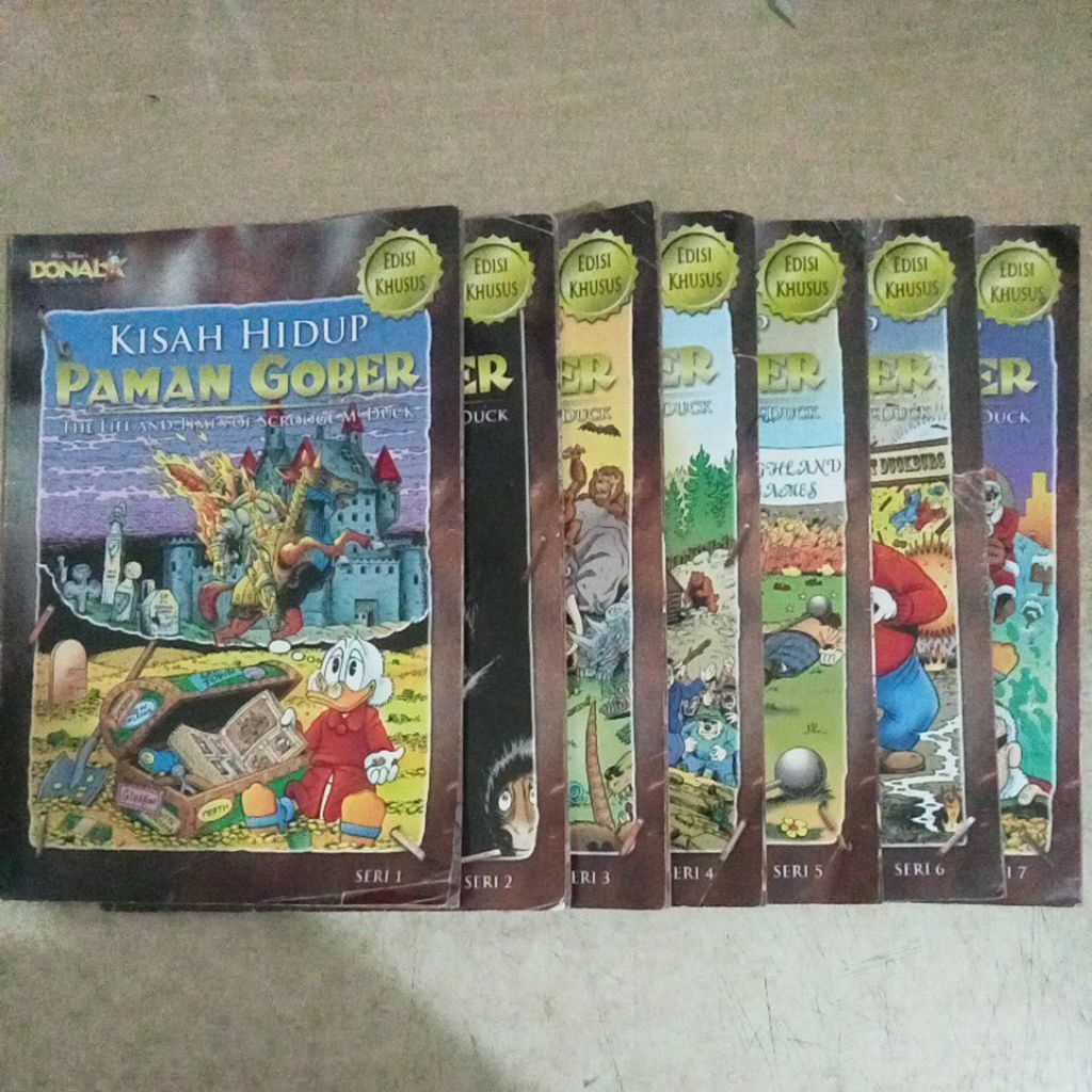 DONALD BEBEK EDISI KHUSUS: KISAH HIDUP PAMAN GOBER