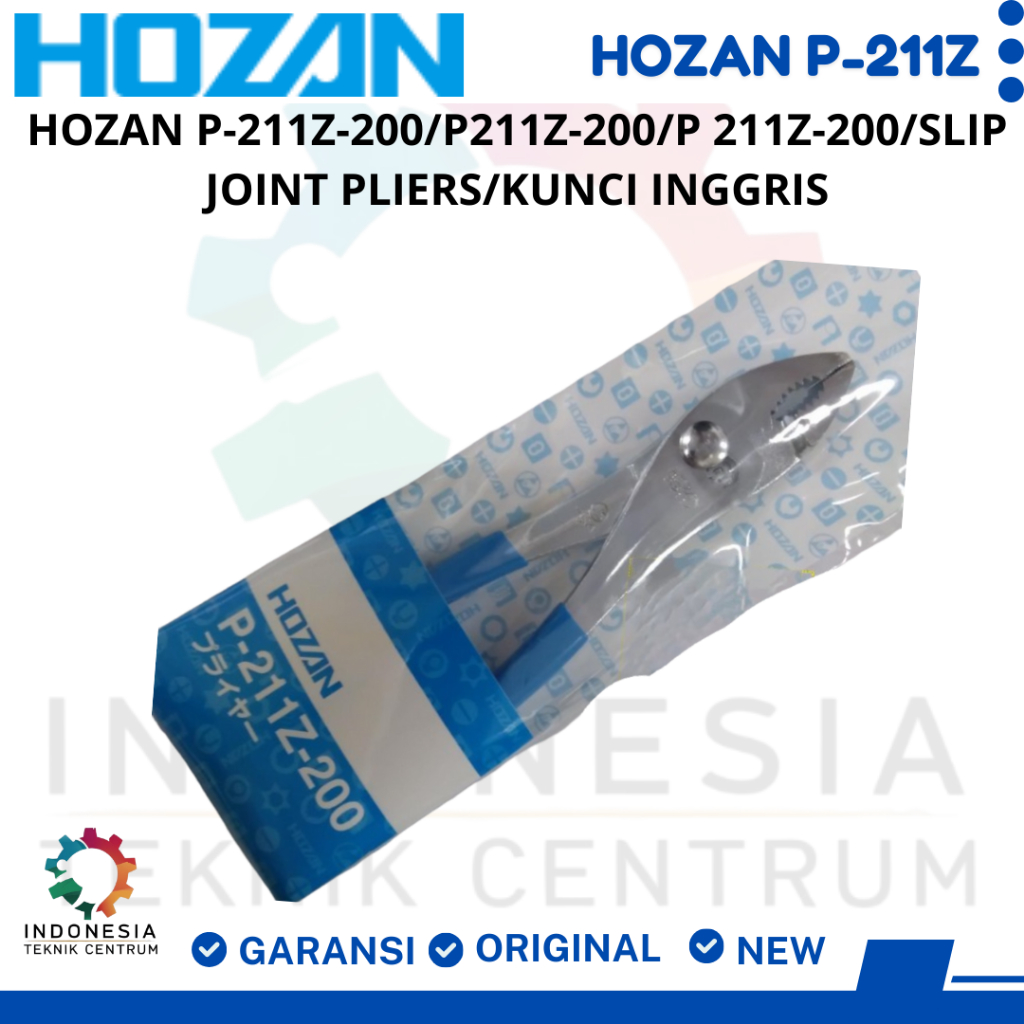 HOZAN P-211Z-150/P211Z-150/P 211Z-150/Slip Joint Pliers