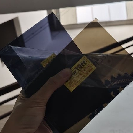SolarTuff Flat 1,2mm GROSIR mulai 8m - GREY /  BROWN Atap Transparan Pengganti Kaca Mika