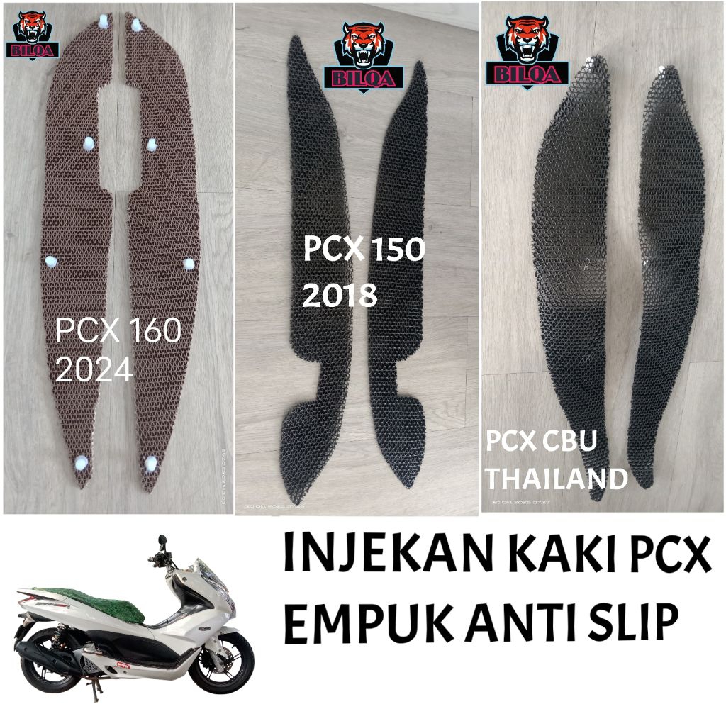 KARPET KAKI KANAN KIRI PCX CBU THAILAND||PCX 150 2018||PCX160 2024