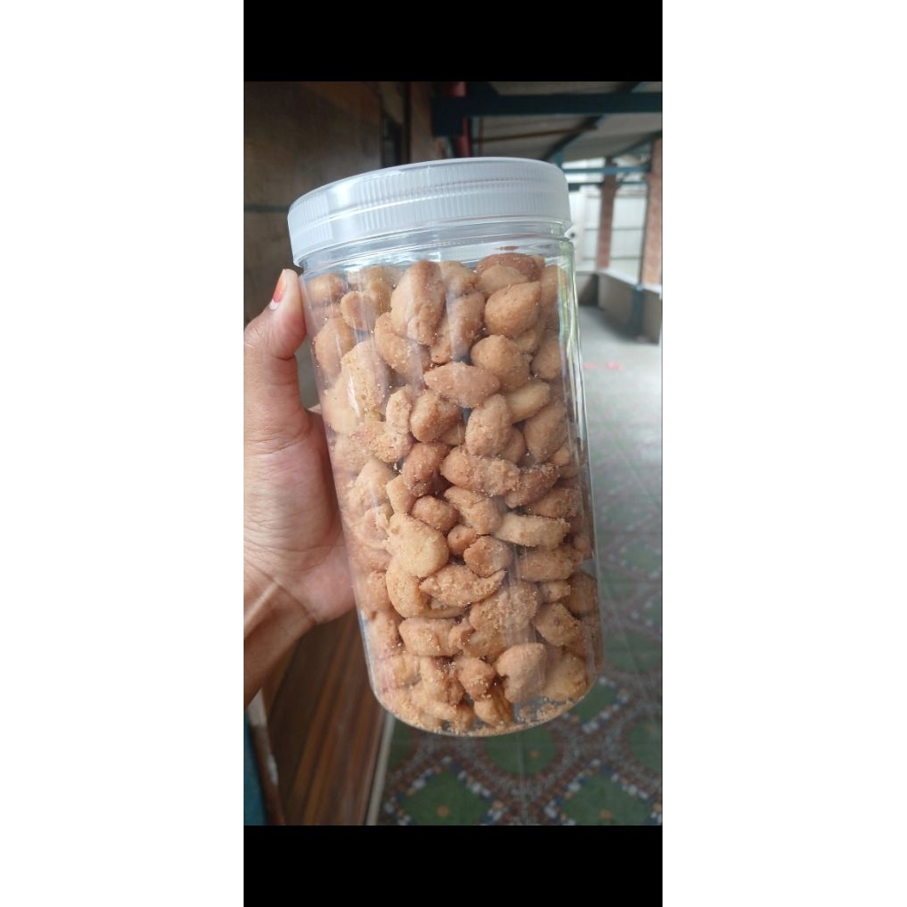 biji ketapang kemasan toples 1000ml (500gr)
