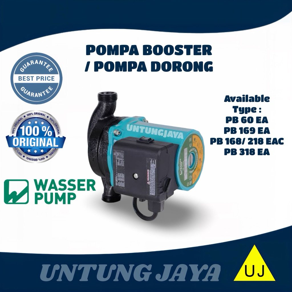 POMPA BOOSTER WASSER PB 169 EA / POMPA PENDORONG WASSER PB169EA / WASSER PB-169EA / JUAL POMPA WASSE