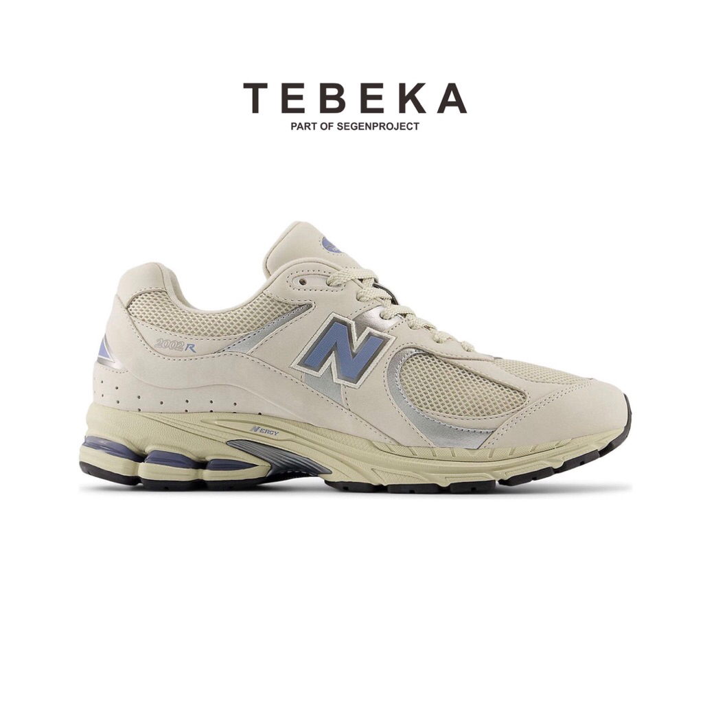 Sneakers New Balance Classic 2002R Unisex U2002ROB Leather Beige Cream White Blue Black Original