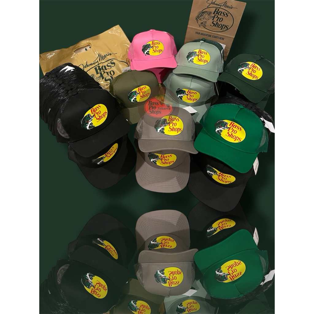 topi bass pro shops 100% original / bass pro shops cap original